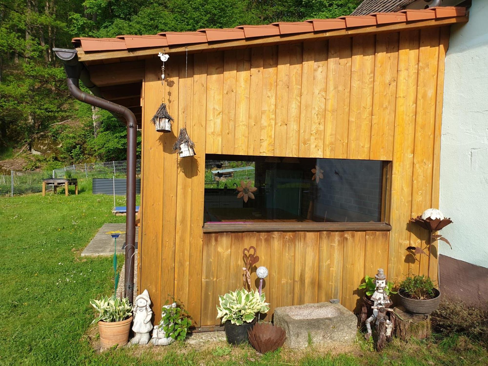 Ferienwohnung Und Sommerhaus Unter Der Burg Falkenberg  Exterior photo